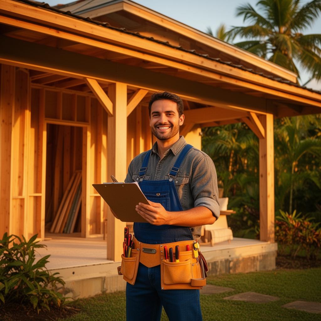 Profesional confiable orgulloso de su trabajo bien hecho
